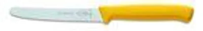 Obrázok produktu pre F. DICK ProDynamic Allzweckmesser 11 cm Wellenschliff Küchenmesser gelb