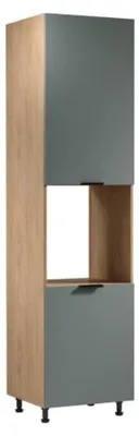 Produktbild von Küchenschrank Hochschrank Schrank Stauraummodul für Küchenzeile Holz