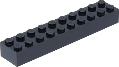 Produktbild von Lego® 2x10 Stein 3006 Schwarz 250 Stück