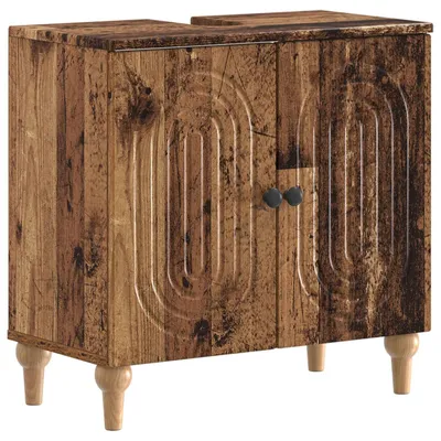 Immagine prodotto di vidaXL Mobiletti per lavabo ALKMAAR, legno di recupero, 59,5 x 31,5 x 59 cm