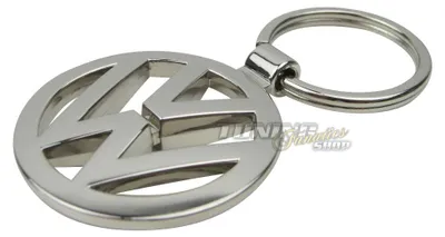 Produktbild von Original VW Schlüsselanhänger Schlüssel Emblem Anhänger VW Logo in Chrom