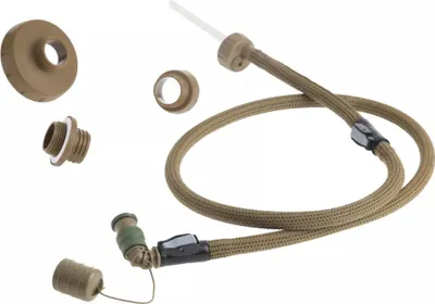 Zdjęcie produktu dla Quelle ConverTube Military Storm Valve - rurka ze złączkami, Farbe coyote