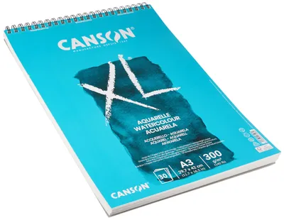 Imagen del producto de CANSON, bloc de dibujo y estudio XL para acuarelas, formato DIN A3