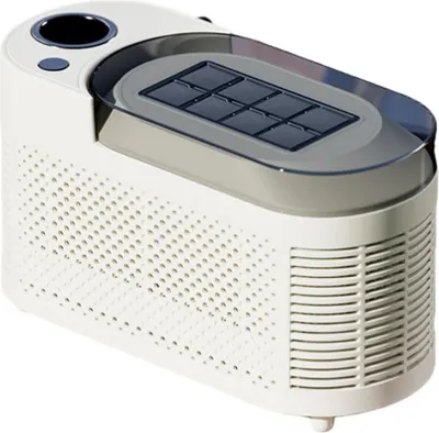 Image de INF Mini Machine à Glaçons Portable - Glace Rapide en 10-15 Minutes, Maison, Voiture, Camping Beige