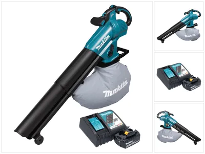 Produktbild von Makita DUB 187 RM Akku Laubbläser und Laubsauger 18 V Brushless + 1x Akku 4,0 Ah + Ladegerät