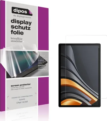 Image de 2x Film de protection d'écran pour Sunmi CPad 14 Zoll protecteur clair dipos