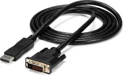 Immagine prodotto di StarTech.com DP2DVIMM6 cavo e adattatore video 1,8 m DVI-D Nero