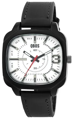 Produktbild von Herrenuhr Kunstleder  mit Kunstlederband und Mineralglas