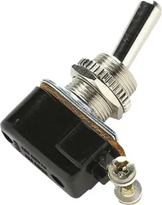 Produktbild von Seachoice 2-poliger Kippschalter Schwarz,Silber  Schwarz,Silber One Size
