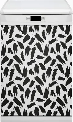 Produktbild von Magnetmatte Geschirrspüle Abwaschbar Küche Magnete  Nachbildung 45x80 cm  - Minimalistisches Muster