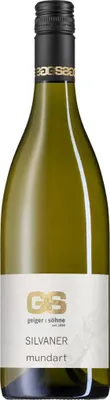 Produktbild von Geiger und Söhne Mundart Silvaner Kabinett trocken