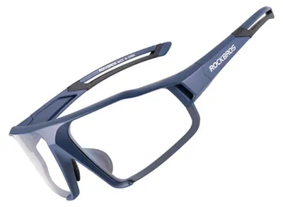 Image de Lunettes de vélo Rockbros SP216BL UV400 bleu photochromique