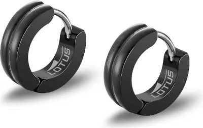 Produktbild von Lotus Style Herren Clapp-Creolen Edelstahl Männer Ohrringe LS2156-4/2