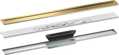 Produktbild von hansgrohe AXOR Drain Fertigset Durschrinne, 800mm, 42521950