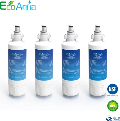 Produktbild von 4 x Wasserfilter EcoAqua EFF-6032B – kompatibel zu Panasonic CNRAH-257760