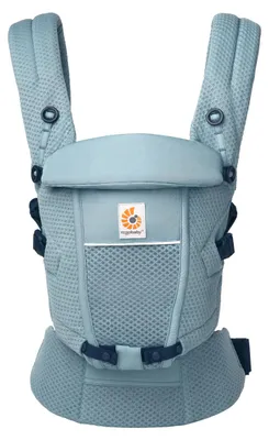 Productafbeelding van Ergobaby Adapt Softflex Mesh babydrager, kleur: slate blue (grijsblauw)