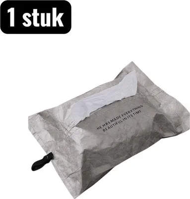 Obrázek produktu pro Šedý držák na ručníky s látkovým sáčkem – držák na ručníky v moderním designu – měkká šedá vlněná tkanina do obývacího pokoje a koupelny