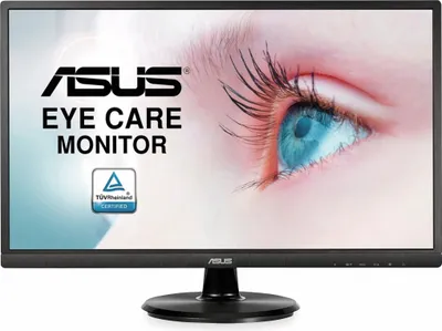 Produktbild von ASUS VA249HE, 60,5 cm (23.8"), 1920 x 1080 Pixel, Full HD, LED, 5 ms, Schwarz