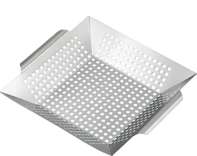 Produktbild von Grillkorb Edelstahl Michelino 35 x 31 cm