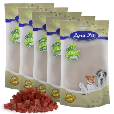 Produktbild von 5 kg Lyra Pet® Entenbrustwürfel
