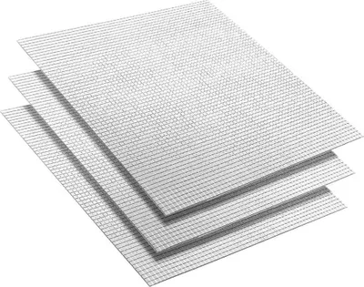 Produktbild von vidaXL Spiegel-Mosaikfliese Geometrisch 3 pcs Silber 30 x 30 cm Glas