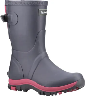 Produktbild von Cotswold - "Realm" Gummistiefel für Damen FS12385 (39 EU) (Marine/Pink)