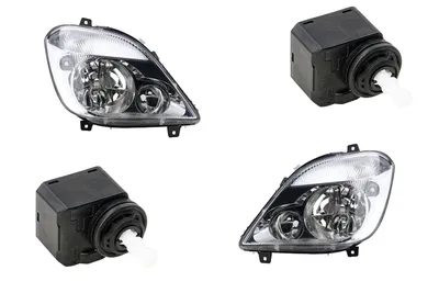 Produktbild von Scheinwerfer passend für Mercedes Sprinter 906 zu H7 L R ab2006- inkl Stellmotor 9068200161 A9068200161 9068200261 A9068200261 8292001 1K694129 Johns