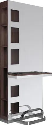 Productafbeelding van Gabbiano professionele kappersconsole B058, antracietkleurig
