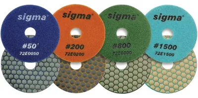 Obrázek produktu pro SIGMA diamantový brusný kotouč 200-zrnitost, pro finišování, průměr: 100 mm