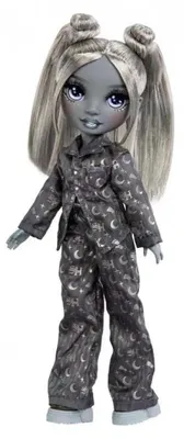 Immagine prodotto di Rainbow High Shadow High Fashion Doll Girls' Night - Luna (capelli grigi), bambola di moda, femmina, 4 anni, per bambini e bambine, 260 mm, grigio