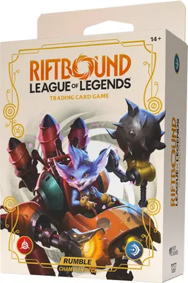 Image de Deck de Champion Riftbound LoL TCG Spiritforged – Fiora / Rumble