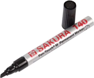 Immagine prodotto di Marcatore permanente SAKURA Pen-touch 140 4 mm nero