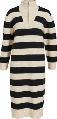Produktbild von Object Minna Langes Kleid Mit Langen ärmeln Beige M Frau Beige M