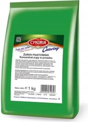 Zdjęcie produktu dla Żurek Piastowski Tradycyjna Zupa na Zakwasie 1 kg
