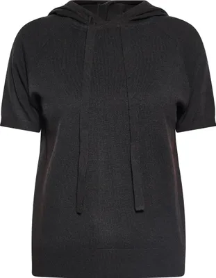 Immagine prodotto di Felpa con cappuccio da donna Mutha - nera. Felpa con cappuccio da donna Mutha - nera, taglia L