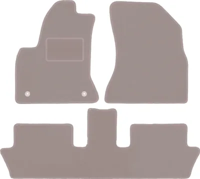 Produktbild von Velours-Autoteppiche für: Citroen C4 Picasso und Minivan (2006-2013) Beige