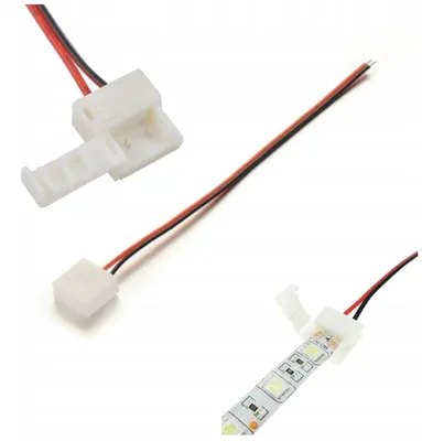 Produktbild von Konnektor für wasserdichtes LED-Band, Kabelklemme, 10 mm