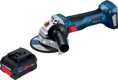 Immagine prodotto di Bosch GWS 18V-7 Smerigliatrice angolare professionale a batteria 18 V 115 mm senza spazzole + 1x batteria ricaricabile ProCORE 5,5 Ah - senza caricabatterie