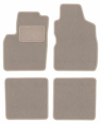 Immagine prodotto di Tappetini in moquette per Fiat Panda II 2002-2010 (hatchback) – set 4 pezzi, beige, su misura – Wielganizator LUX