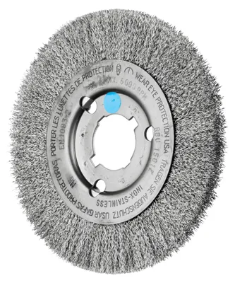 Produktbild von PFERD 43505006, Schleifbürste, Universal, 6000 RPM, Rund, 15 cm, 12 mm
