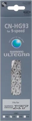 Image de Grandinė Shimano ULTEGRA/XT CN-HG93 9 greičių 114 nuorodų