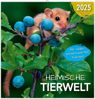 Produktbild von Trötsch Broschürenkalender Heimische Tierwelt 2025