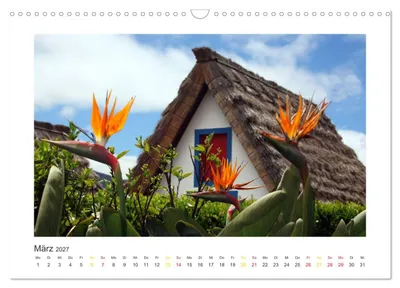 Produktbild von Madeira (Wandkalender 2027 DIN A3 quer), CALVENDO Monatskalender