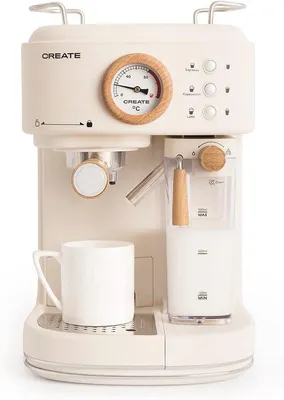 Obrázek produktu pro Automatický kávovar s tlakem 20 barů – na espresso, latte a cappuccino