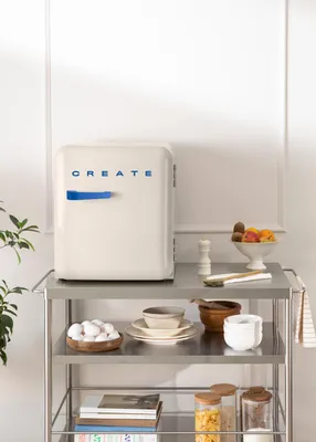 Produktbild von FRIDGE RETRO 48L - Kühlschrank im Retro-Stil