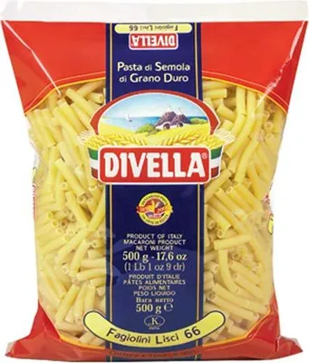 Produktbild von 10x Pasta Divella 100% Italienisch N°66 Fagiolini Lisci 500g