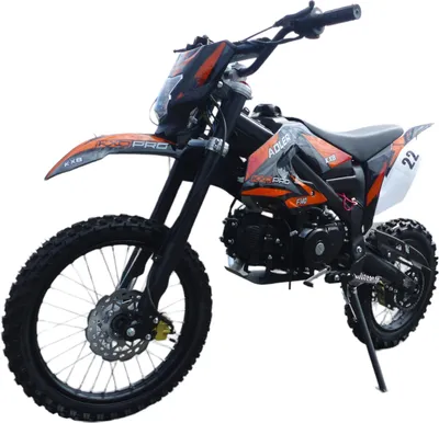 Produktbild von 140cc Dirtbike Cross Bike Pitbike KXD 612 E-Start 17/14 Zoll Lichtmaske Orange