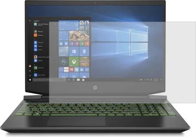 Immagine prodotto di 2x Pellicola protettiva per HP Pavilion 15-dk1325ng protezione dello schermo cristallino Antibatterico
