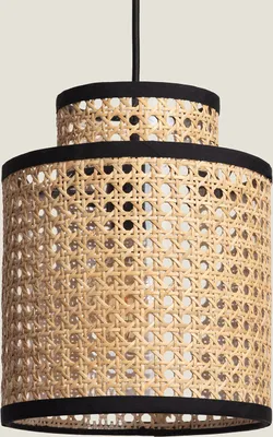 Produktbild von Pendelleuchte Rattan Huela Piccola Natürlich