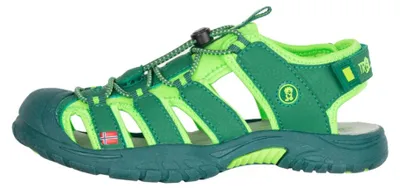 Immagine prodotto di Sandalo Kvalvika per bambini in verde scuro/verde chiaro Taglia 025